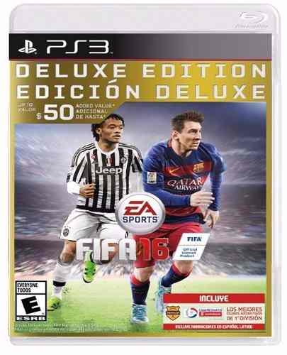 Juego PS3 FIFA 16 Deluxe Edition
