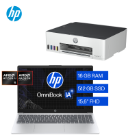 Combo Laptop HP 15-FN0051LA + Impresora