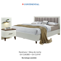Recámara GV CL063BD + Mesa de noche GV CL01NT