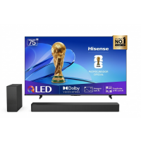 Combo TV 4K QLED  75Q6Q | 75" + Barra de sonido HS-2100