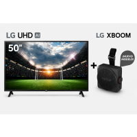 Combo TV 4K 50UA7300 50" + Parlante portátil mini