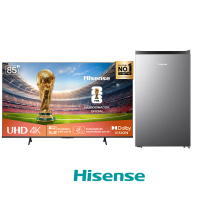 Combo TV 4K 85"  + Refrigeradora 4'