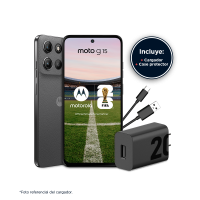 Teléfono G15 Gris | 256 GB