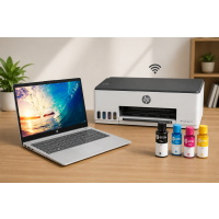 Combo Laptop  HP R5 15-FC0250LA + Impresora