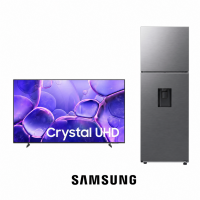 Combo TV 4K 55" + Refrigeradora 13"