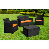 Juego de sala Alamo DOBLE | Café