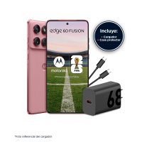 Teléfono EDGE 60 Fusion Zephyr rosa | 256GB