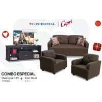 Juego de sala Shari + Mesa para Pantalla VTFK03H