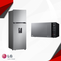 Dúo LG Refrigeradora 13' + microondas