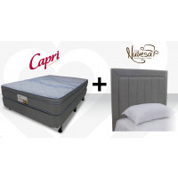 Cama Rest Master Duo + Respaldo Soren