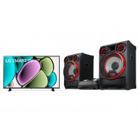 Equipo de sonido CK99 + Smart TV 32
