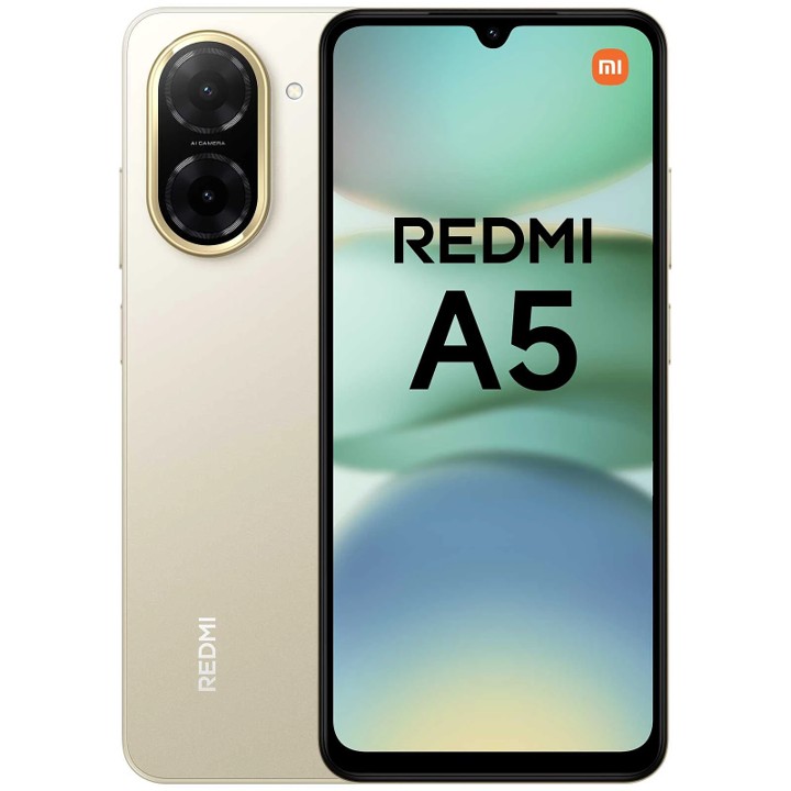 Teléfono Redmi A5 128GB | Sandy Gold | Omnisport