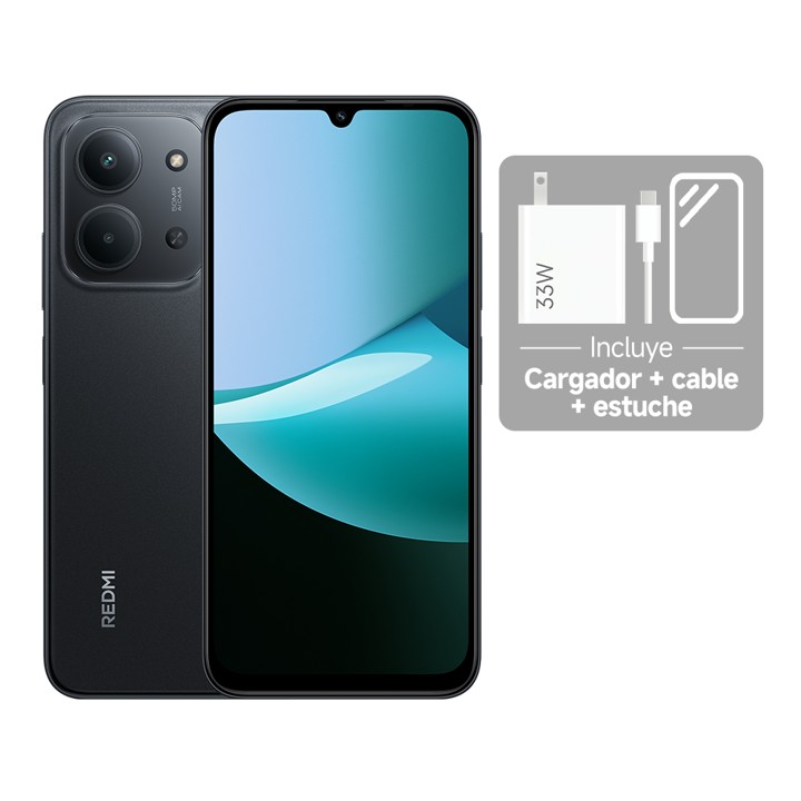 Teléfono Redmi 15C 256GB | Midnight Black | Omnisport